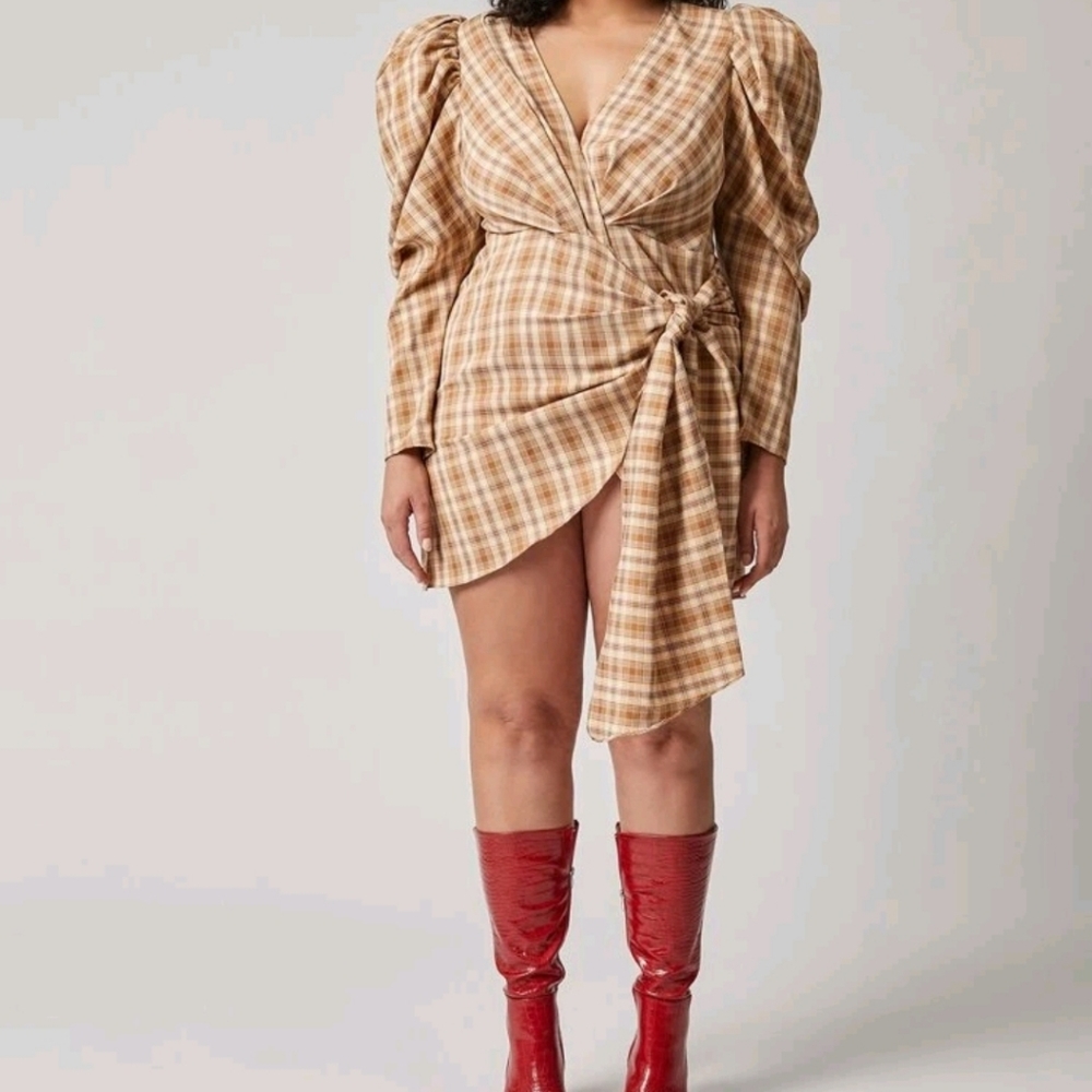 Plaid dress